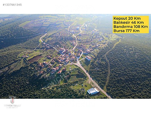 Balıkesir Göbel'de Konut İmarlı, Müstakil Tapulu Arsa