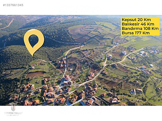 Balıkesir Göbel'de Konut İmarlı, Müstakil Tapulu Arsa